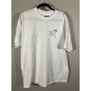 Vintage 90s Epcot Dive Quest Shirt Men's XL White Short Sleeve Disney World (K)